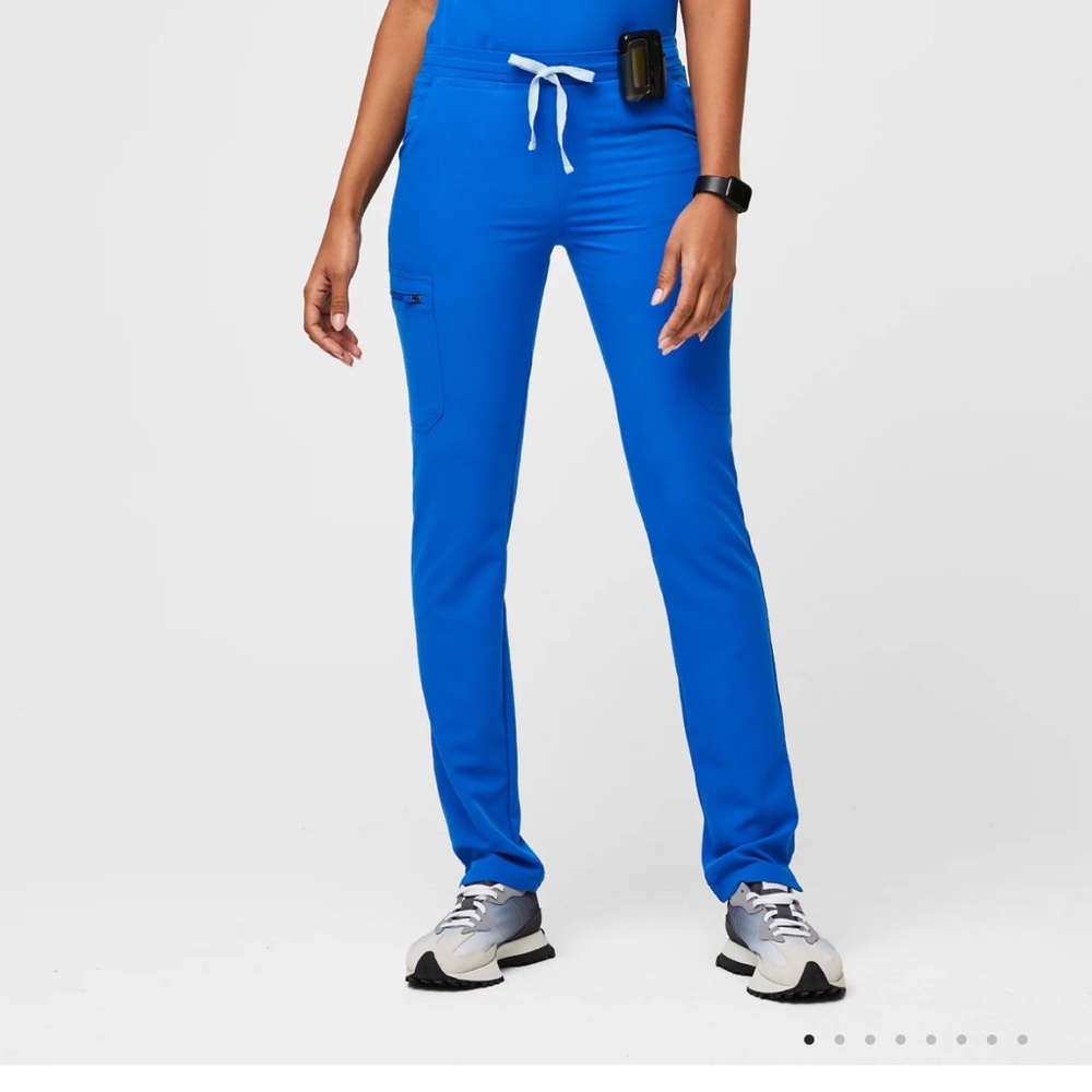 tall yola skinny figs Royal blue scrubs